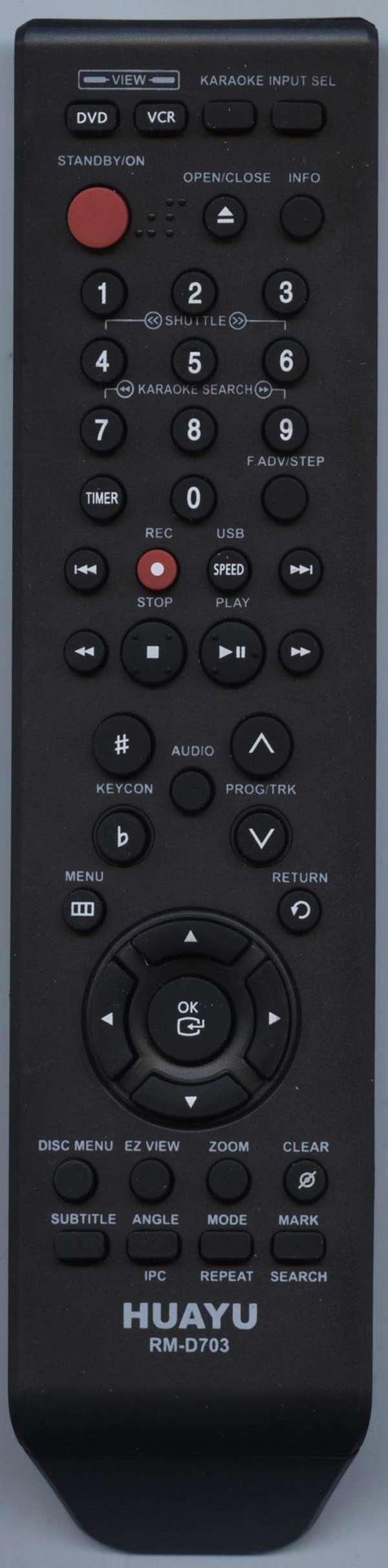 

Пульт HUAYU для SAMSUNG RM-D703 UNIVERSAL