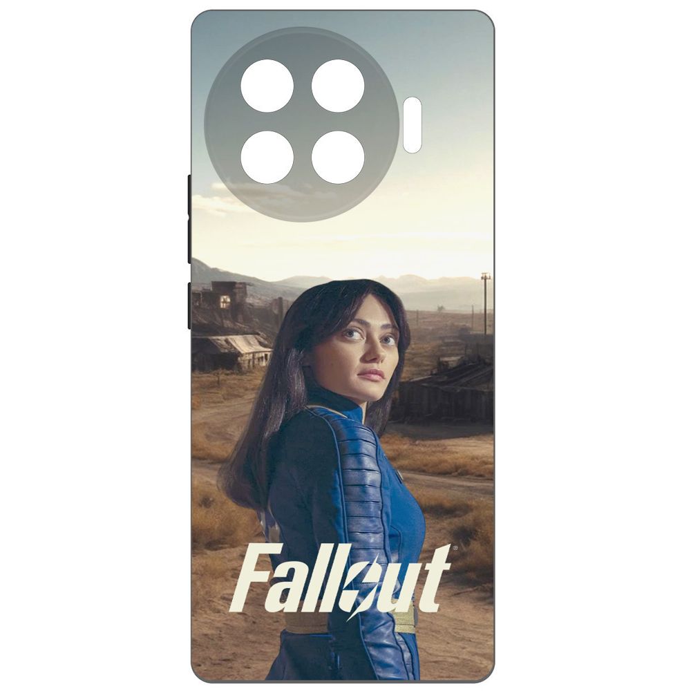

Чехол-накладка Krutoff Soft Case Фоллаут (Fallout)-Люси в пустошах для TECNO Spark 20 Pro+