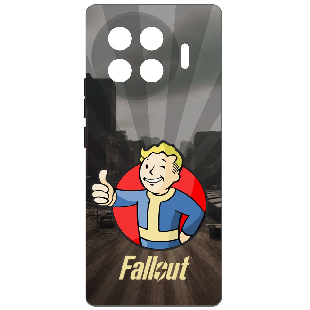 

Чехол-накладка Krutoff Soft Case Фоллаут (Fallout) - Волт-бой для TECNO Spark 20 Pro+