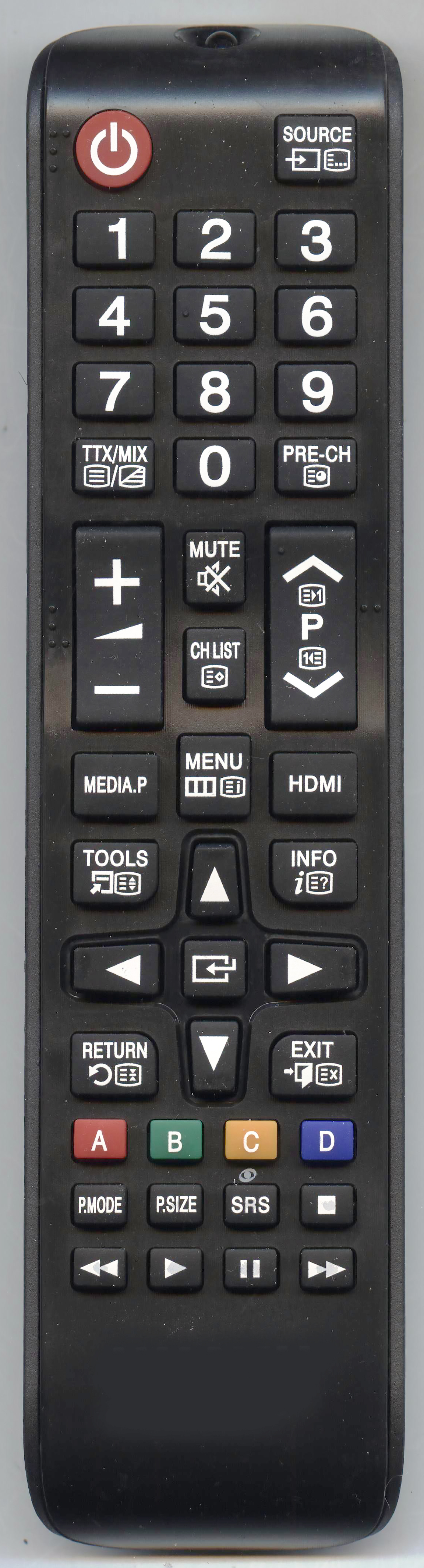 

Пульт HUAYU для телевизора SAMSUNG RM-L1088 универсальный