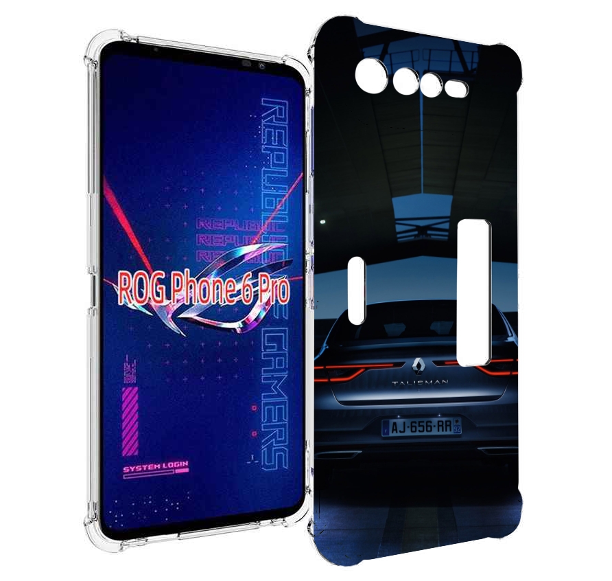 

Чехол MyPads renault 1 для Asus ROG Phone 6 Pro, Прозрачный, Tocco