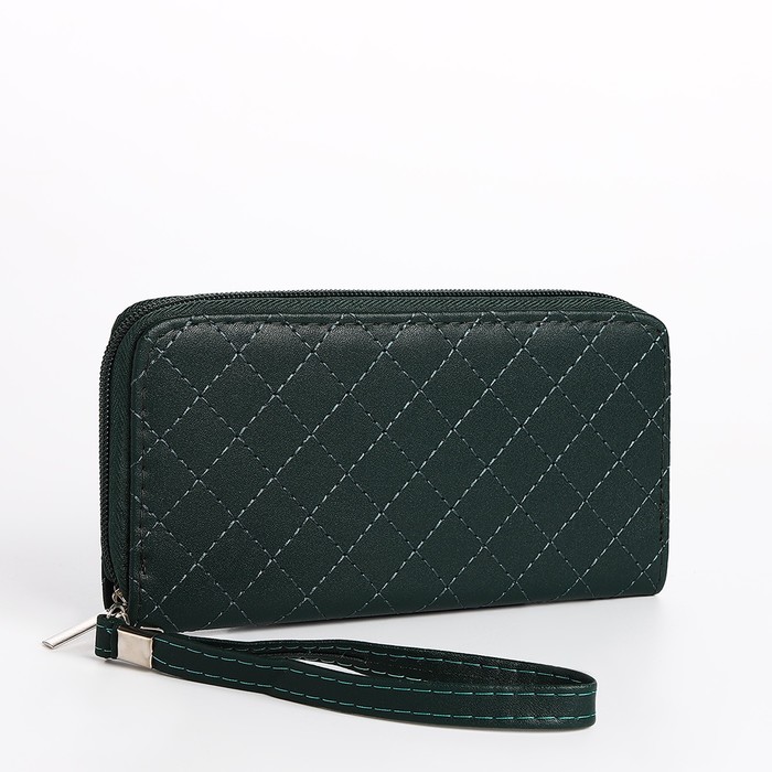 

Кошелек женский NoBrand 9730900 зеленый, 9730900