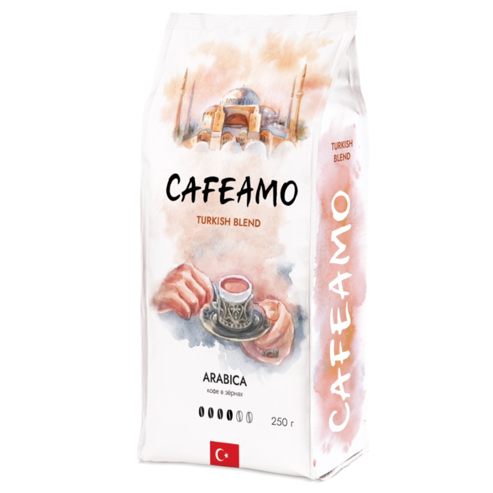 Кофе зерновой CAFEAMO Турция, 250 г