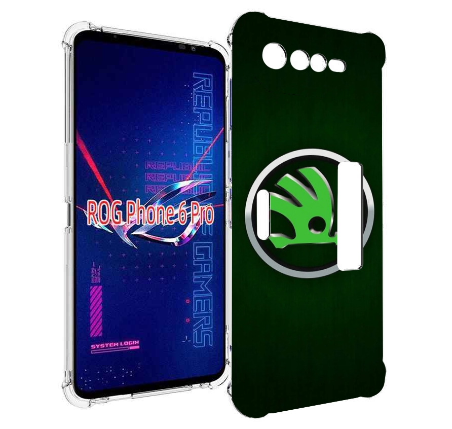 

Чехол MyPads skoda-3 мужской для Asus ROG Phone 6 Pro, Прозрачный, Tocco