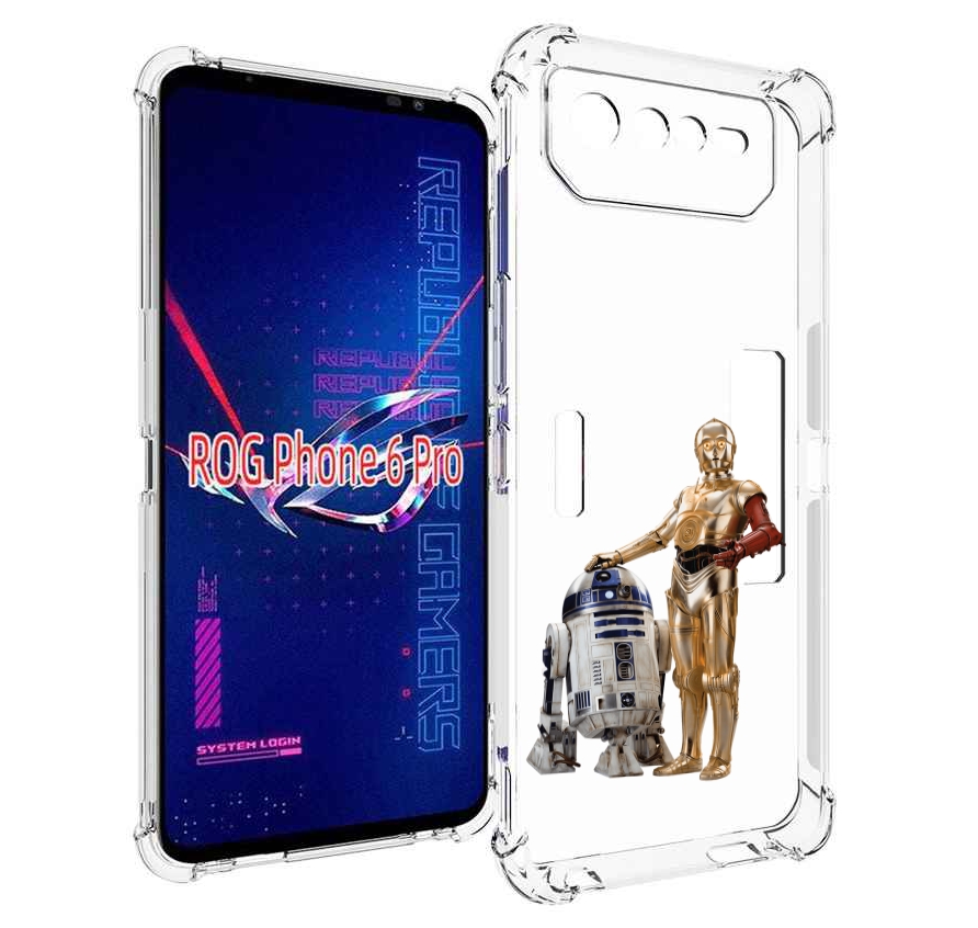 

Чехол MyPads starwars-звездные-воины для Asus ROG Phone 6 Pro, Прозрачный, Tocco