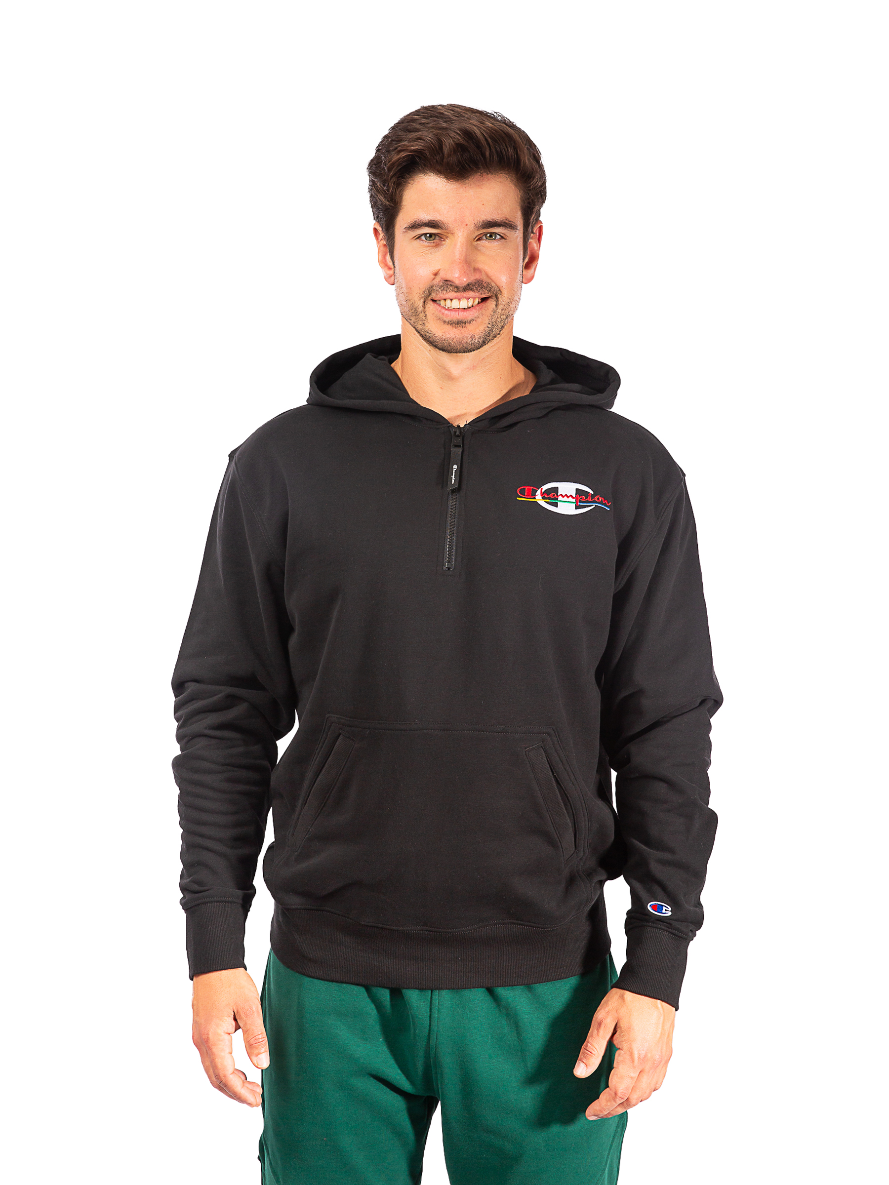 

Худи мужское Champion S63300586NDA черное XL, Черный, S63300586NDA