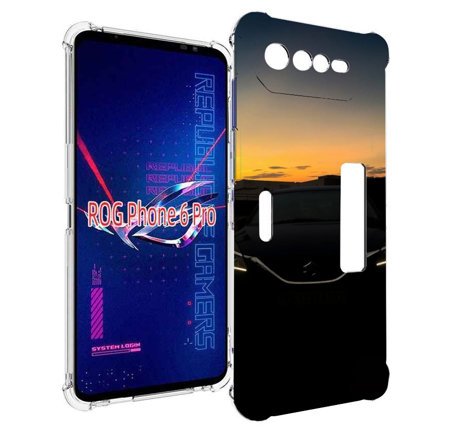 

Чехол MyPads suzuki 2 мужской для Asus ROG Phone 6 Pro, Прозрачный, Tocco