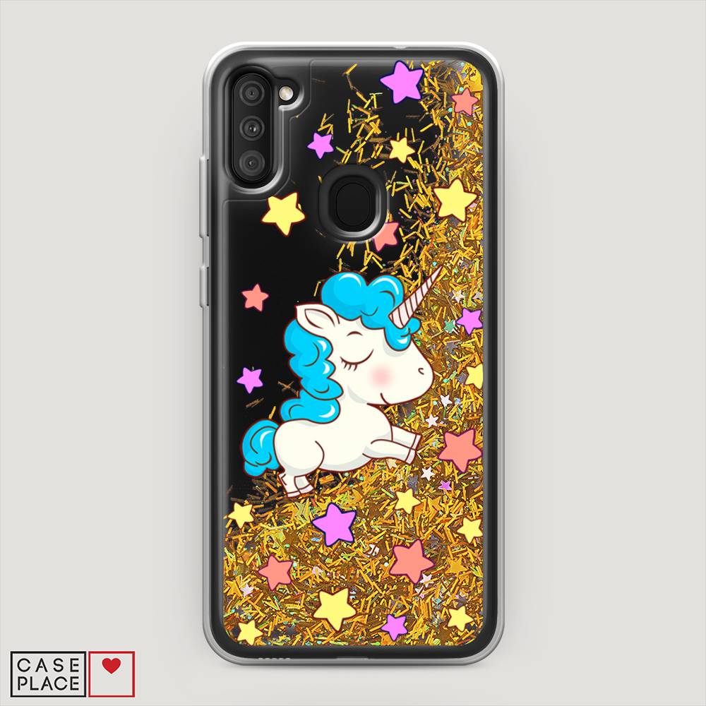

Чехол Awog на Samsung Galaxy A11 / Самсунг A11 "Звездный единорог", Разноцветный, 2100190-1