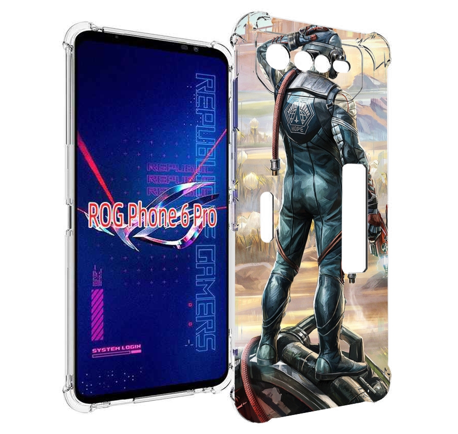 

Чехол MyPads the-outer-worlds для Asus ROG Phone 6 Pro, Прозрачный, Tocco