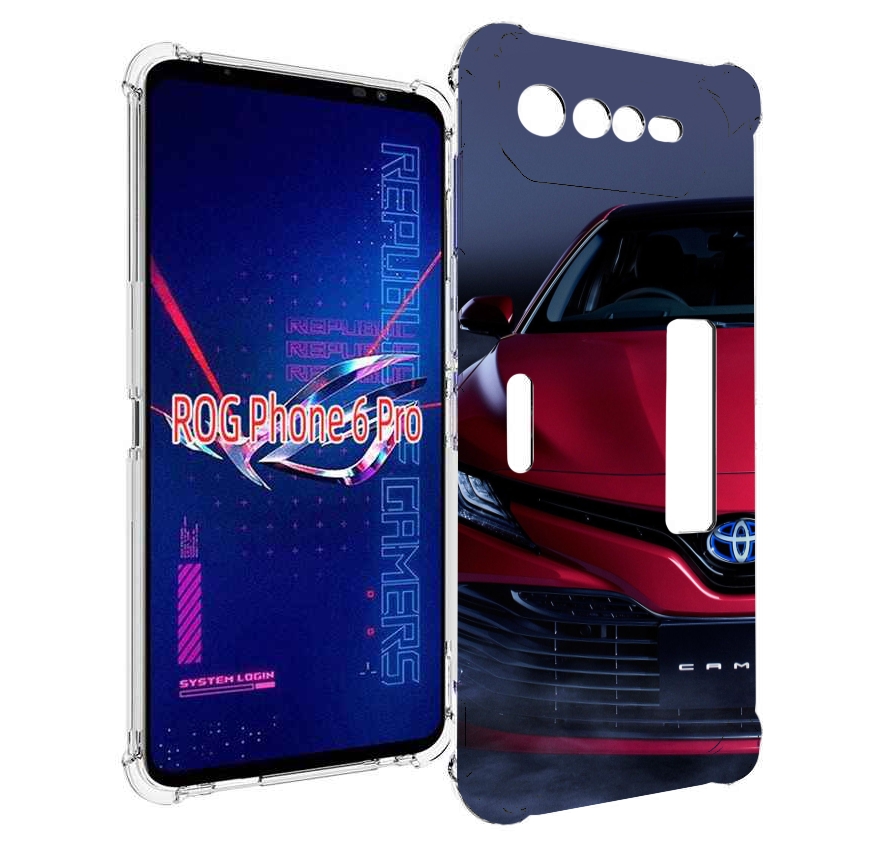 

Чехол MyPads toyota 1 для Asus ROG Phone 6 Pro, Прозрачный, Tocco