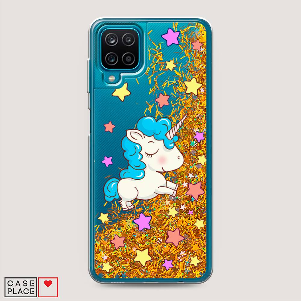 

Чехол Awog на Samsung Galaxy A12 / Самсунг A12 "Звездный единорог", Разноцветный, 2101690-1