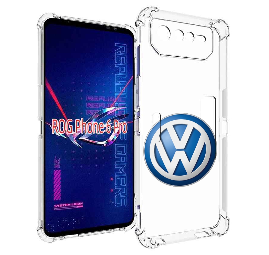 

Чехол MyPads volkswagen мужской для Asus ROG Phone 6 Pro, Прозрачный, Tocco