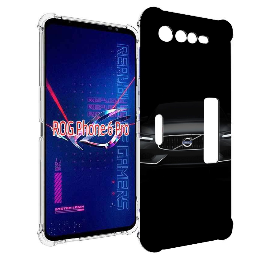 

Чехол MyPads volvo 1 мужской для Asus ROG Phone 6 Pro, Прозрачный, Tocco