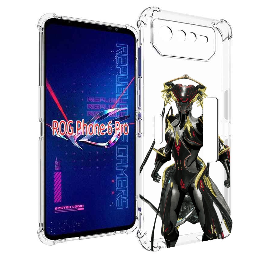 

Чехол MyPads warframe для Asus ROG Phone 6 Pro, Прозрачный, Tocco