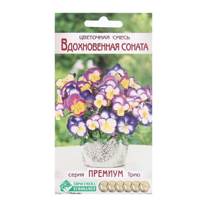 

Семена смесь цветов Вдохновенная Соната 9395802-3p 3 уп.