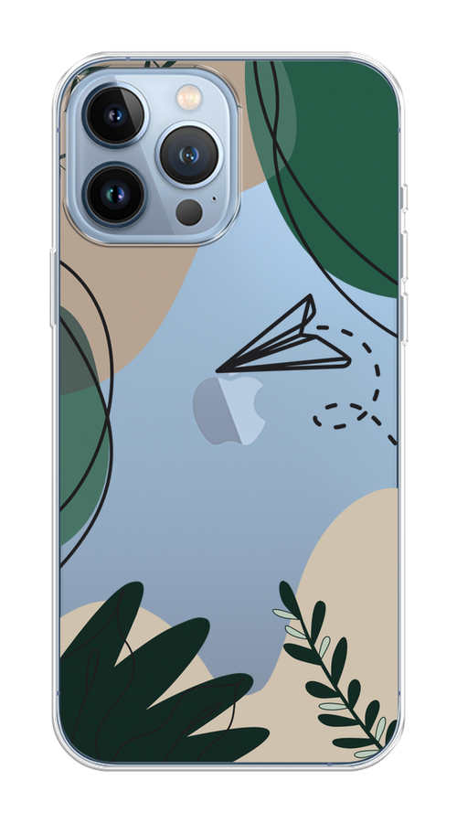 

Чехол Homey на Apple iPhone 13 Pro Max "Secret Garden", Зеленый;бежевый;черный, 14450-1