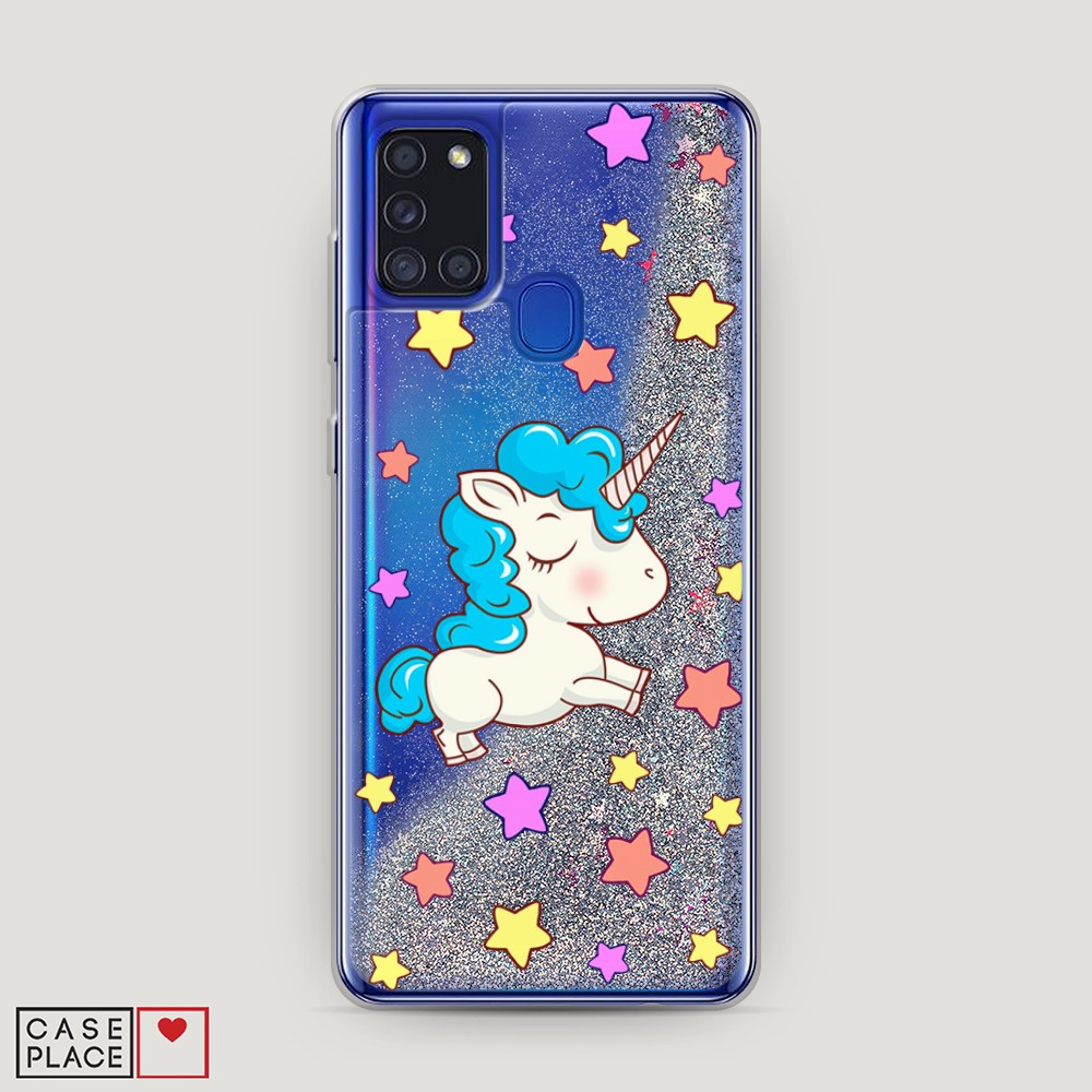 

Чехол Awog на Samsung Galaxy A21s / Самсунг A21s "Звездный единорог", Разноцветный, 2100291-1