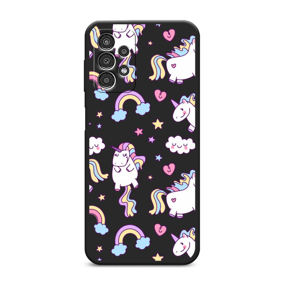 

Матовый силиконовый чехол "Sweet unicorns dreams" на Samsung Galaxy A13, Sweet unicorns dreams