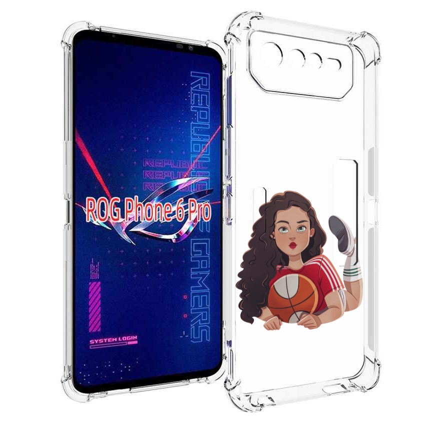 

Чехол MyPads Баскетболитска-в-гольфах женский для Asus ROG Phone 6 Pro, Прозрачный, Tocco