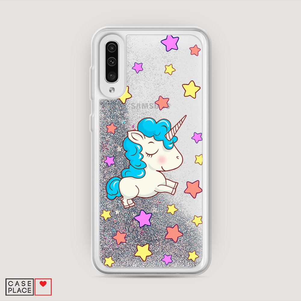 

Чехол Awog на Samsung Galaxy A30s/A50 "Звездный единорог", Разноцветный, 28891-1