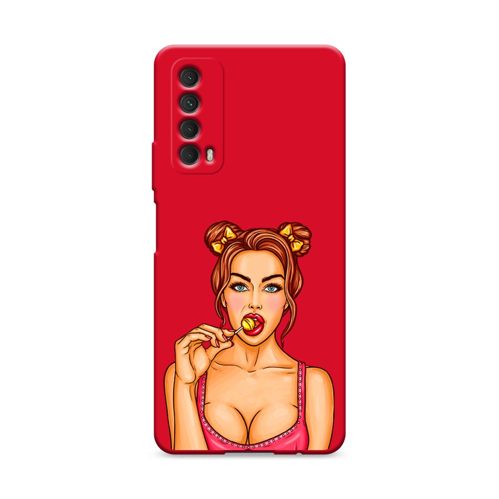 

Чехол Awog на Huawei P Smart 2021 "Вкусный леденец", Разноцветный