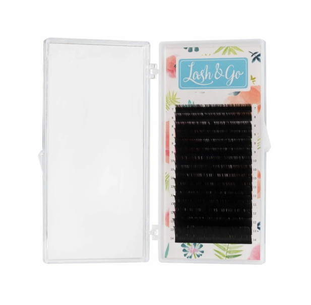 

Ресницы Lash&Go D 0.15 11 мм 16 линий, Черный