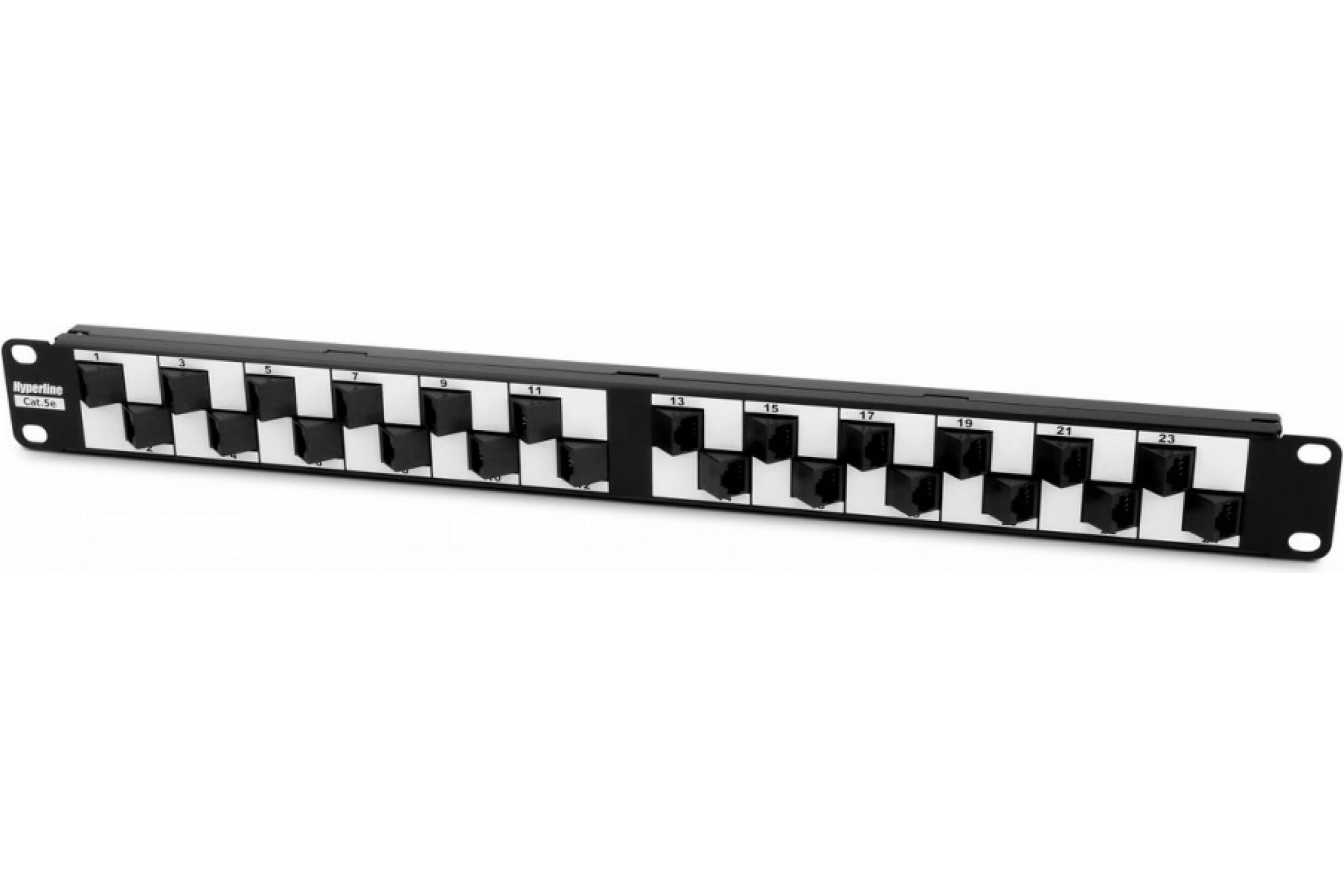 Патч-панель 19" Hyperline PP2A-19-24S-8P8C-C5E-110 100024515762