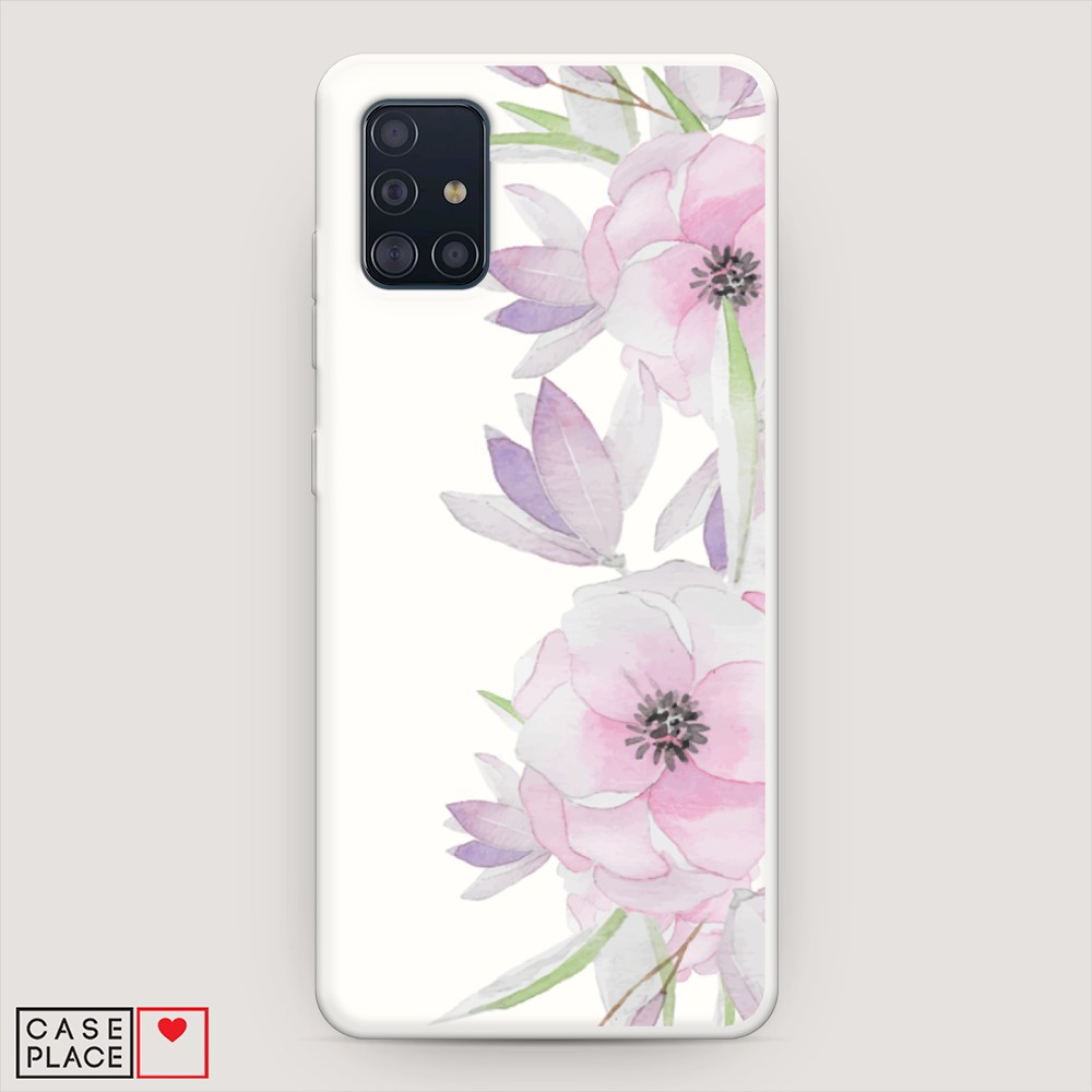 

Чехол Awog на Samsung Galaxy A51 "Нежные анемоны", 28957-1
