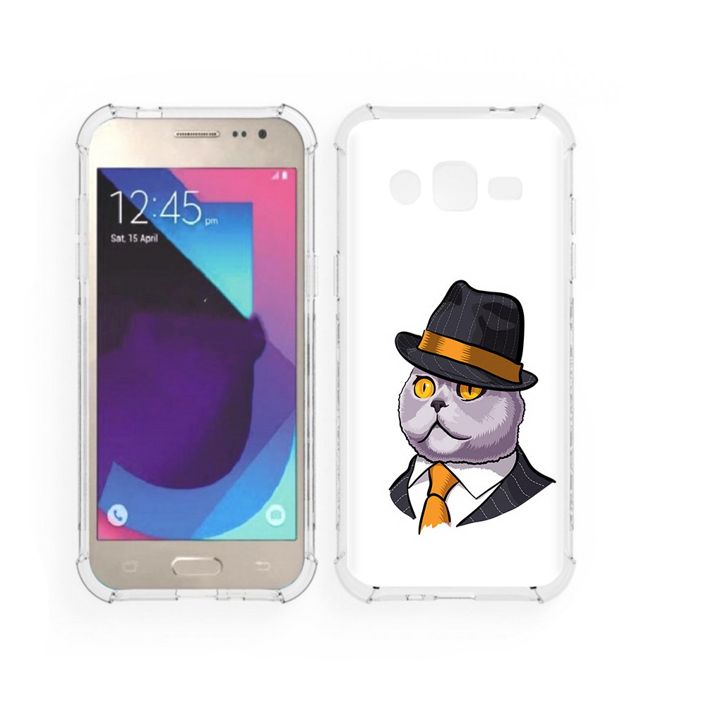 

Чехол MyPads Tocco для Samsung Galaxy J2 британец (PT226924.572.247), Прозрачный, Tocco