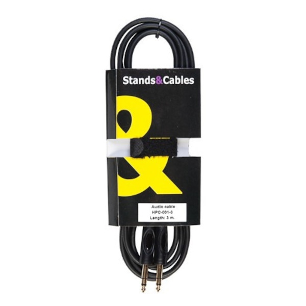 Stands Cables Hpc-001-3 соединительный кабель, Jack 6,3мм стерео - Jack 6,3мм стерео, длин