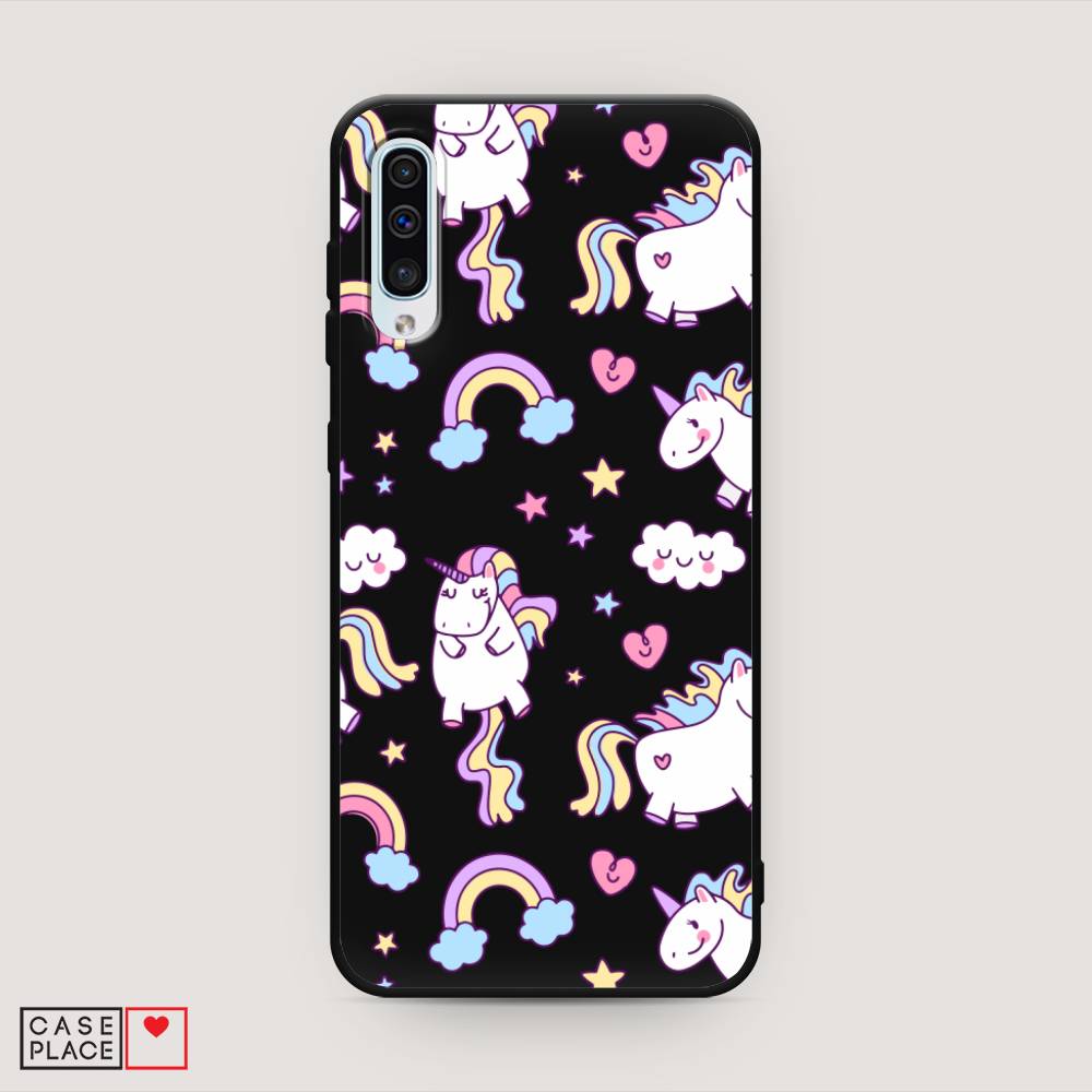 

Матовый силиконовый чехол "Sweet unicorns dreams" на Samsung Galaxy A30s, Sweet unicorns dreams