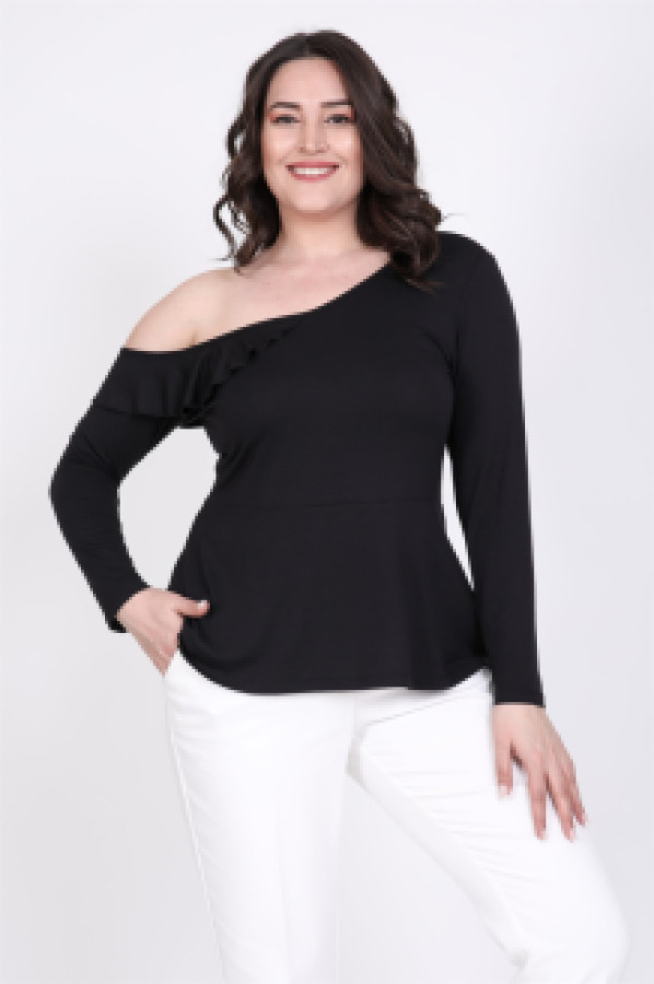 

Блуза женская My Line Moda 909 черная XL (доставка из-за рубежа), Черный, 909