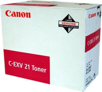 Картридж для лазерного принтера Canon C-EXV21M (0454B002) пурпурный, оригинал