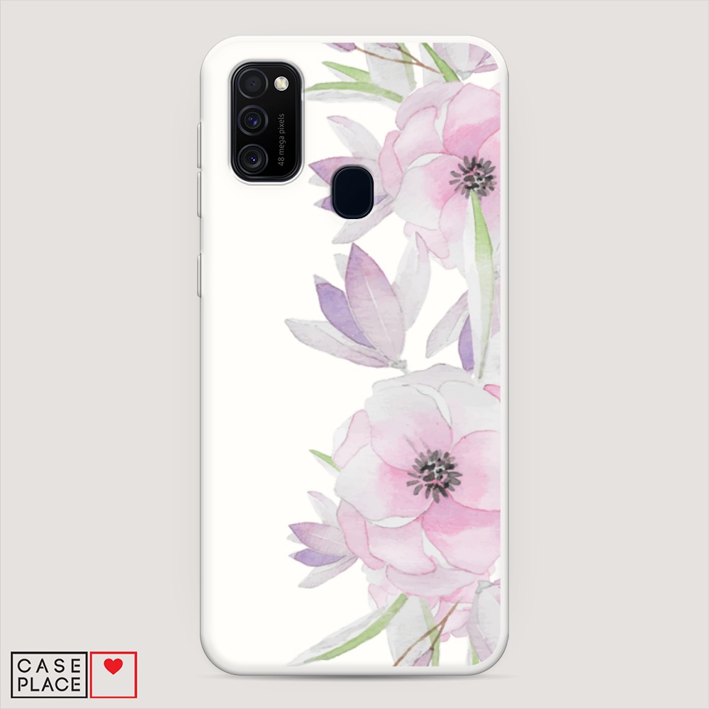 

Чехол Awog на Samsung Galaxy M30s/M21 "Нежные анемоны", Разноцветный, 29857-1