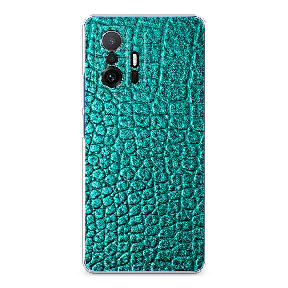 

Силиконовый чехол "Бирюзовая змея" на Xiaomi Mi 11T Pro, 313750-3