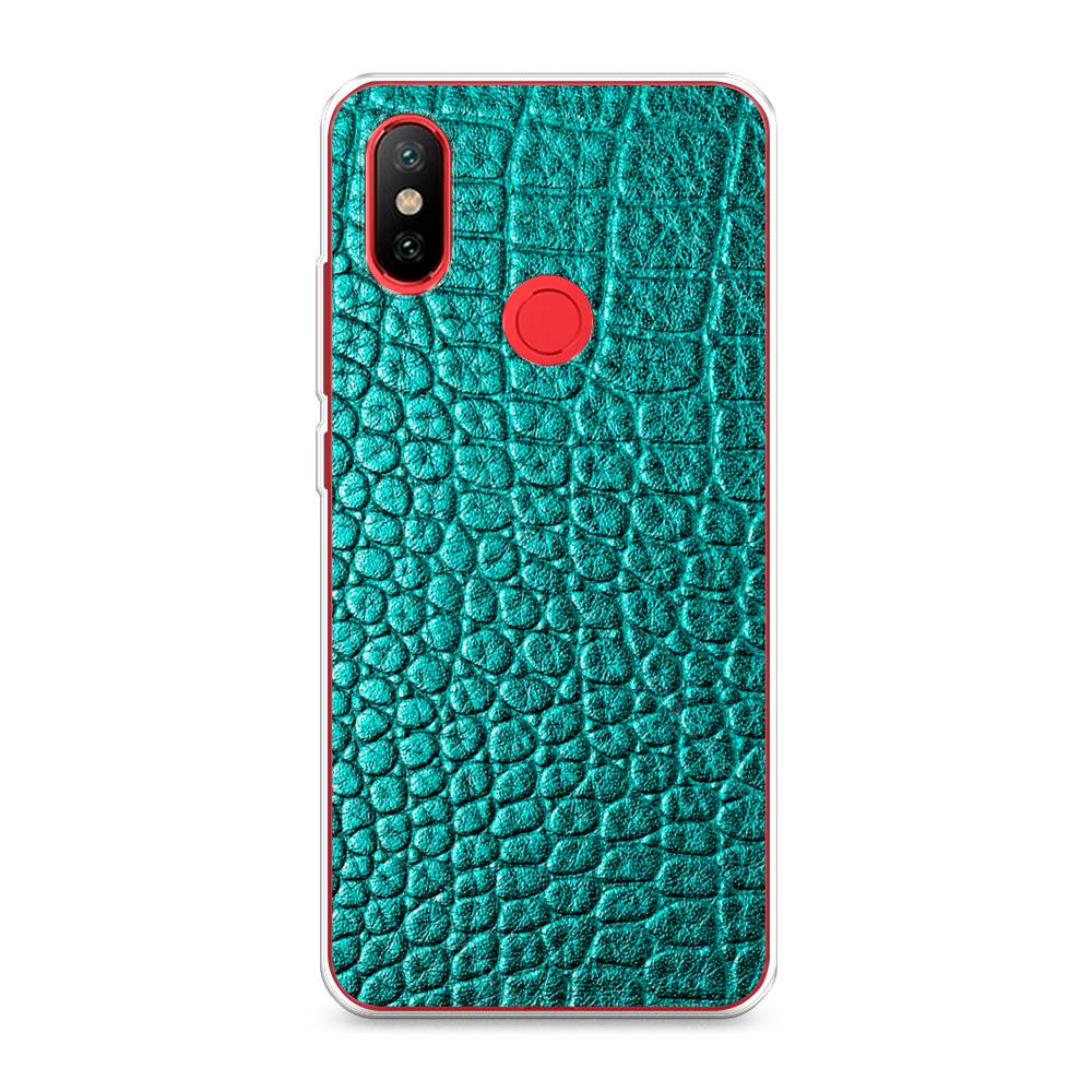 

Силиконовый чехол "Бирюзовая змея" на Xiaomi Mi 6X, 33250-3