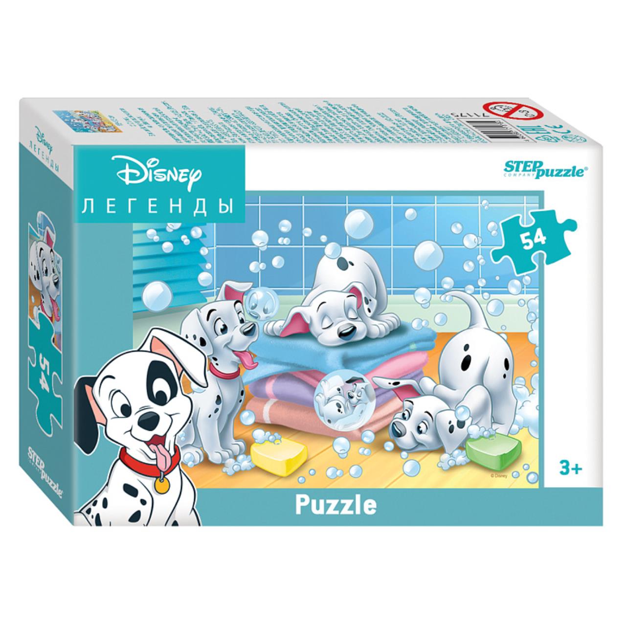 фото Мозаика puzzle 54 disney-5, в/к 9*6,5*2,5 см step puzzle