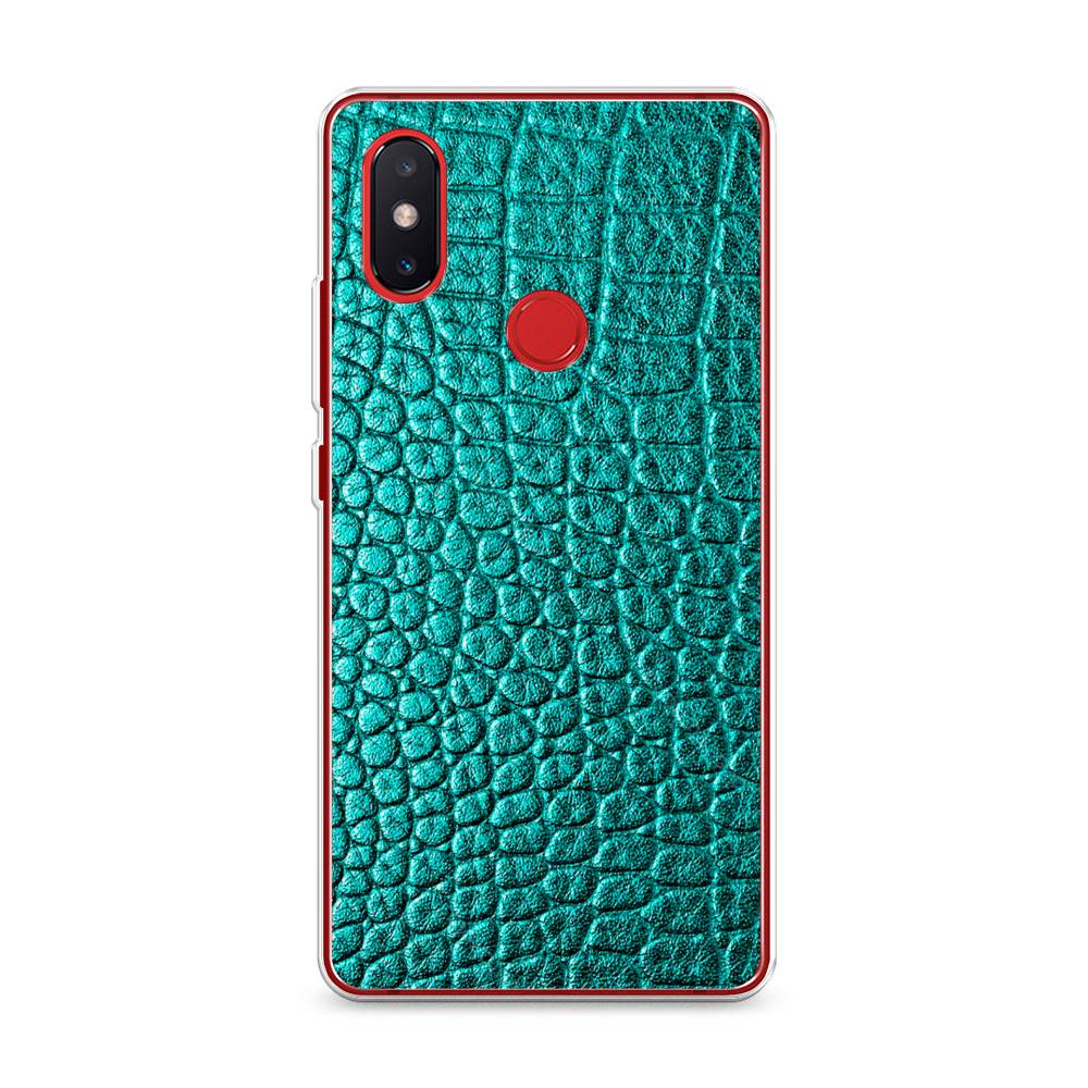 

Силиконовый чехол "Бирюзовая змея" на Xiaomi Mi 8 SE, 33750-3