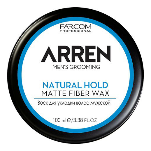 фото Воск farcom arren natural hold для укладки волос 100 мл