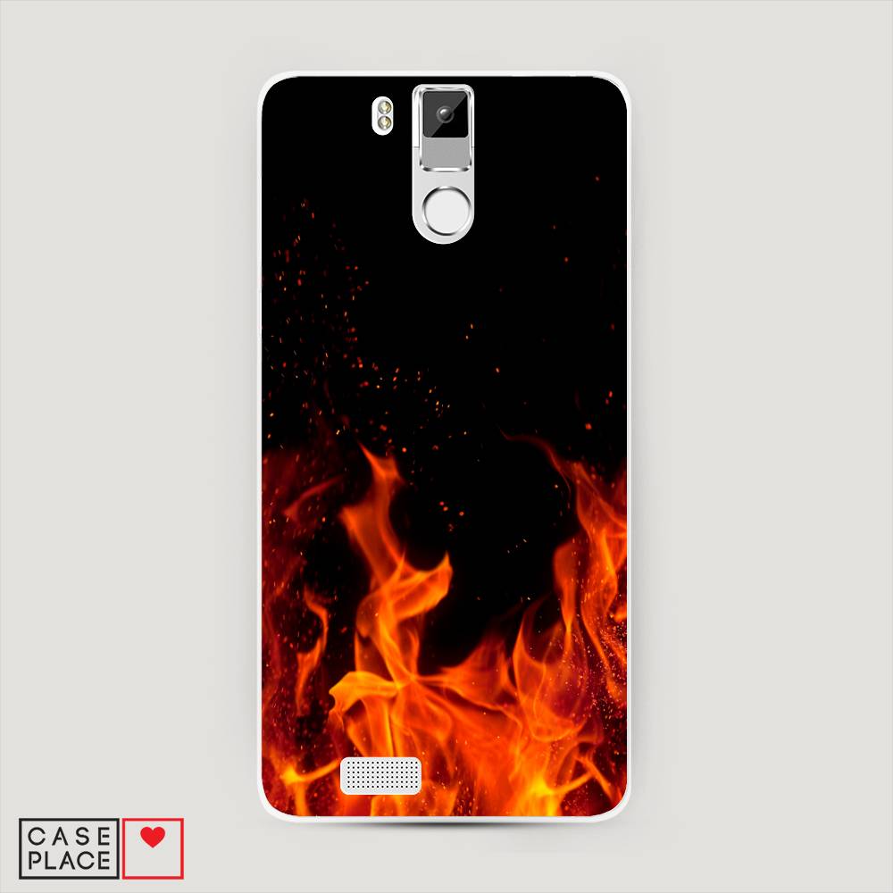 

Чехол Awog на Oukitel K6000 Pro / Оукитель K6000 Pro "Все в огне", Оранжевый;черный, 230150-4