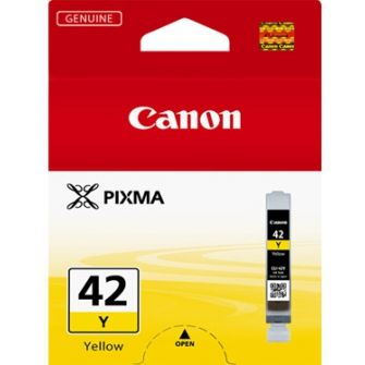 Картридж для струйного принтера Canon CLI-42Y (6387B001) желтый, оригинал