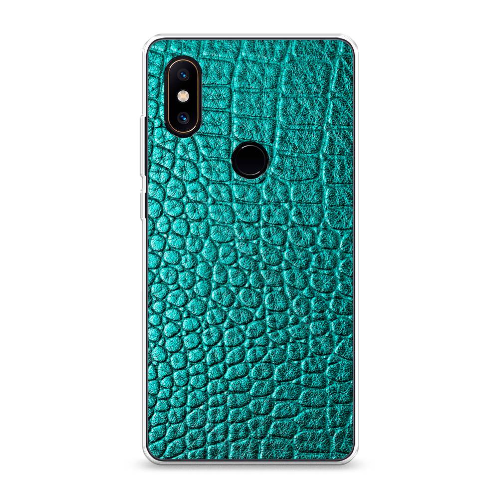

Силиконовый чехол "Бирюзовая змея" на Xiaomi Mi Mix 2S, 33450-3