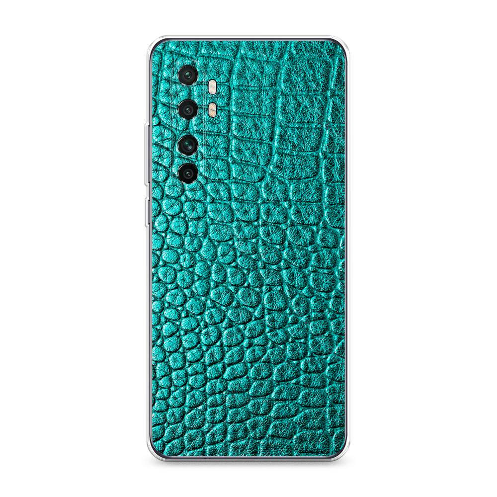 

Силиконовый чехол "Бирюзовая змея" на Xiaomi Mi Note 10 lite, 38450-3