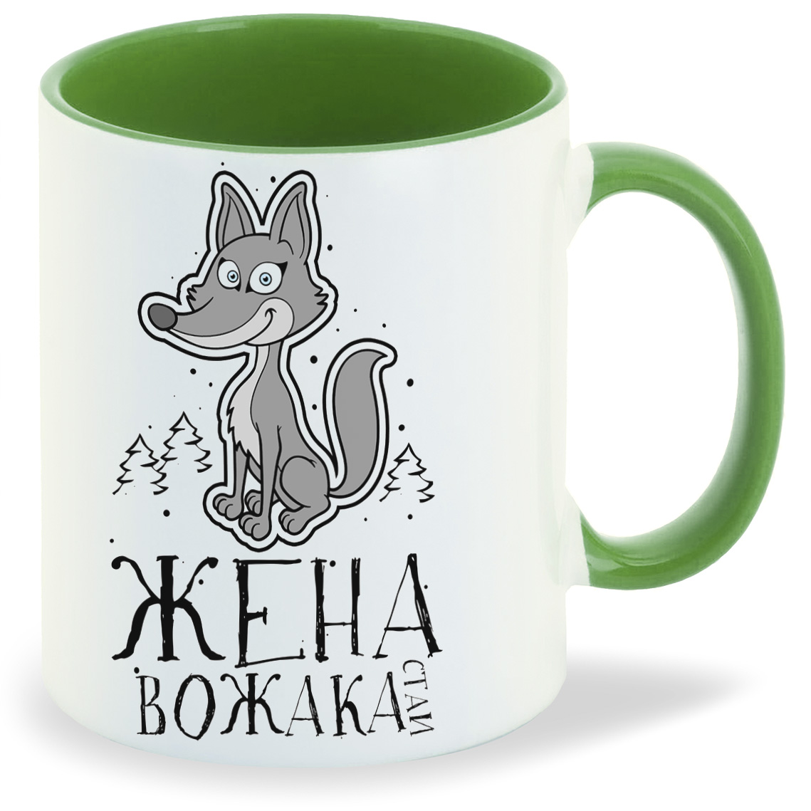 

Кружка CoolPodarok Прикол Семья Жена вожака Лиса, Прикол Семья Жена вожака Лиса