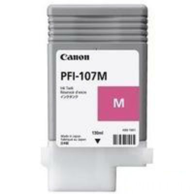 Картридж для струйного принтера Canon PFI-107 M (6707B001) пурпурный, оригинал