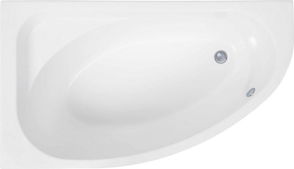 Акриловая ванна Aquanet Mia 140x80 L с каркасом и лицевой панелью экран купе aquanet