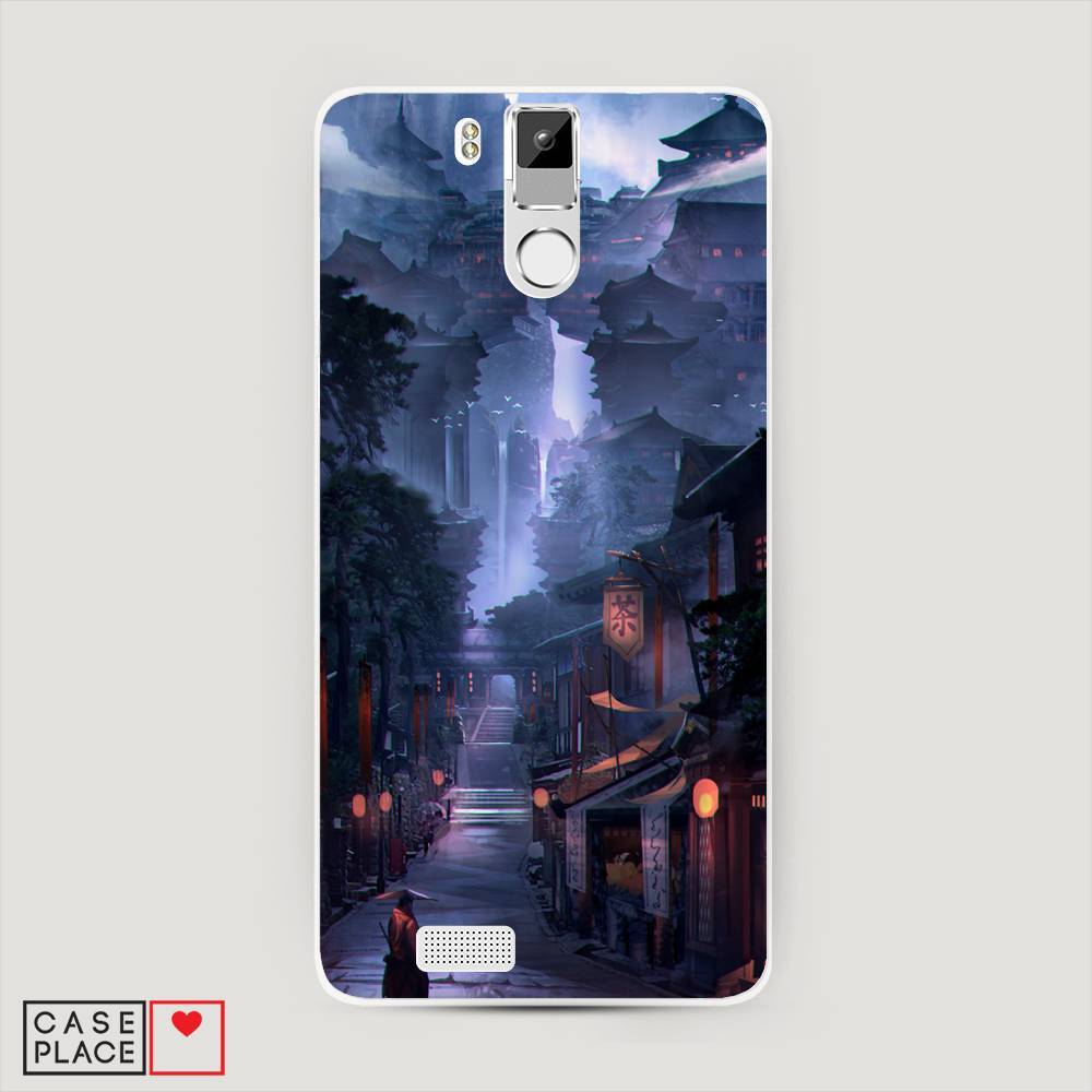 

Чехол Awog на Oukitel K6000 Pro / Оукитель K6000 Pro "Одинокий самурай", Синий;черный;коричневый, 230150-10