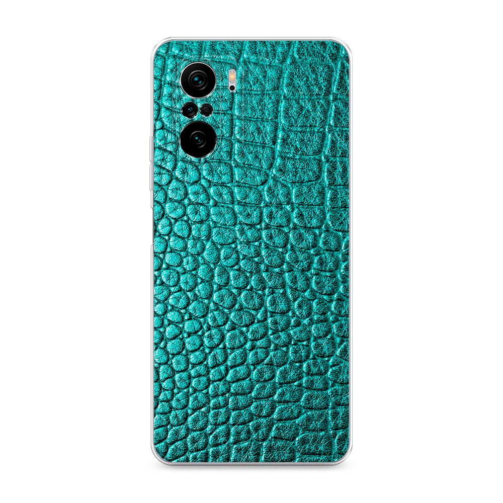 

Силиконовый чехол "Бирюзовая змея" на Xiaomi Poco F3, 310150-3