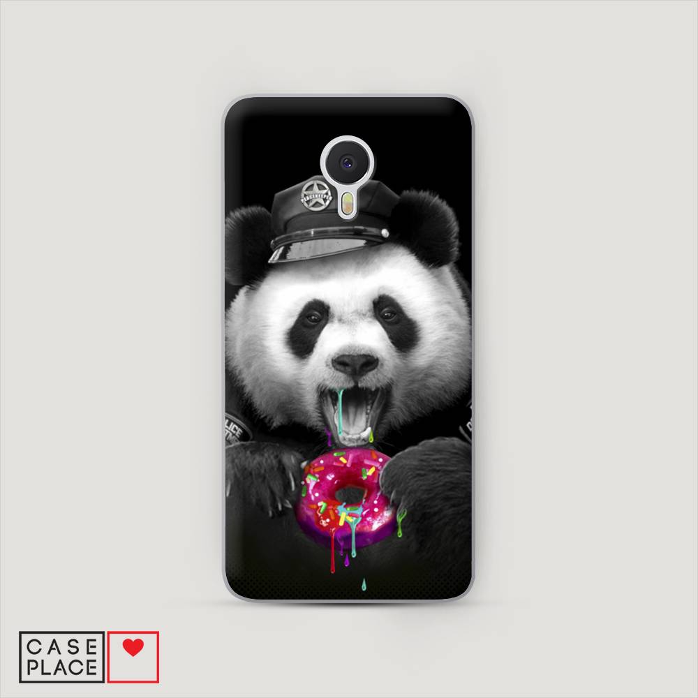 

Чехол Awog на Meizu M3 Note "Панда police", Черный;белый;розовый, 70550-2