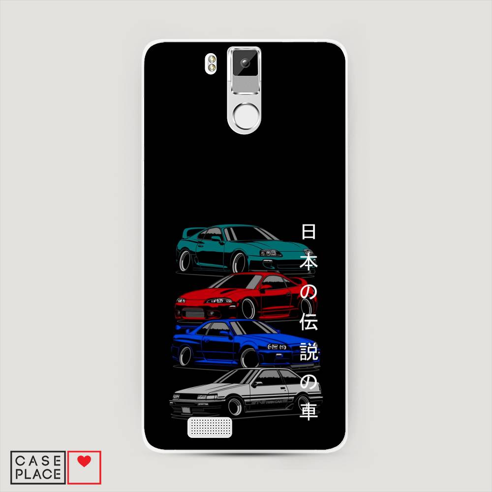 

Чехол Awog на Oukitel K6000 Pro / Оукитель K6000 Pro "JDM Legend cars", Зеленый;красный;синий, 230150-5